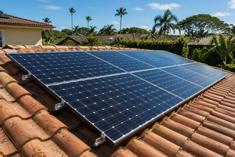 Installation de panneaux solaires à Salsigne