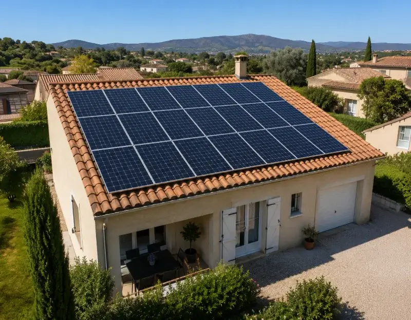 Prime à l'autoconsommation panneaux solaires Salsigne — aide financière de l'État